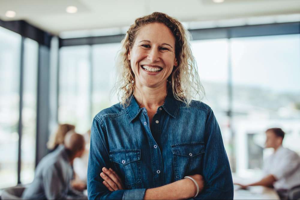 Reconversion professionnelle d'une femme